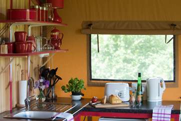 The kitchen is fully equipped with everything you will need for your holiday.