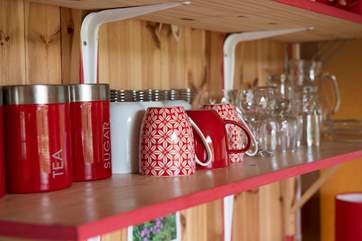 The kitchen is fully equipped with everything you will need for your holiday.