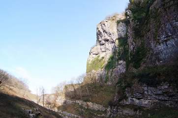 The Mendip Hills are home to some spectacular scenery. This is Cheddar Gorge, but the lesser known Ebbor Gorge is also nearby.