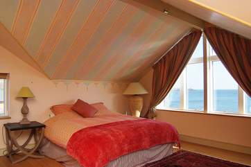 The master bedroom.
