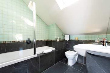 The ensuite bathroom to the master bedroom on the first floor.
