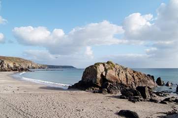 Kennack Sands is a lovely family-friendly beach.