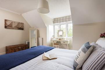 This is a light, spacious and relaxing space.