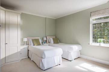 Bedroom 2 can also be made up as a 5' double or two single beds (2'6