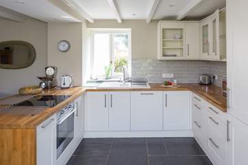 The kitchen.
