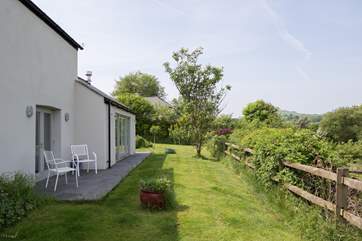 The large garden.