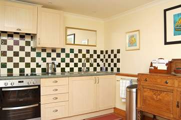 The kitchen-area.