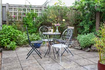 Perfect spot for a glass of wine.