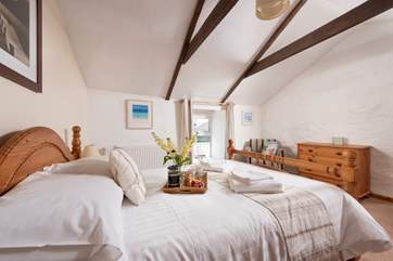 The master bedroom.