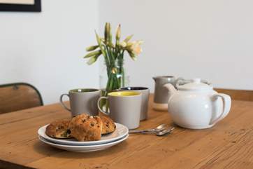 Try the local saffron buns....delicious!