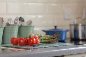 Enjoy some local produce for meals at home but there are plenty of ideas in the cottage folder for eating out too.