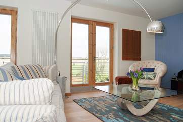 Retro pieces of furniture add greatly to the appeal of Piran House.