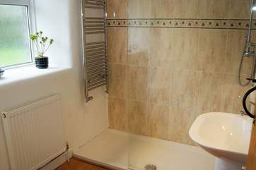 The ground floor shower-room.