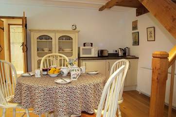 From the kitchen/diner you have access to the ground floor shower-room and twin bedroom.