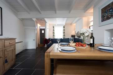 Open plan living.