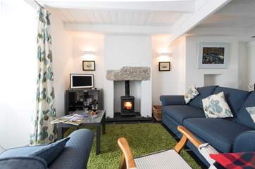 The comfortable sitting-area.