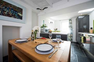 The dining-area.