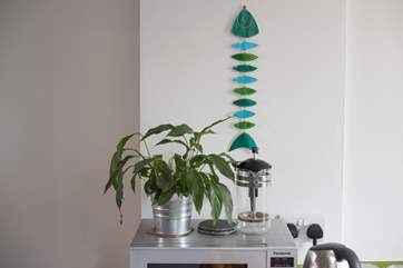Contemporary fittings.