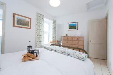The master bedroom.