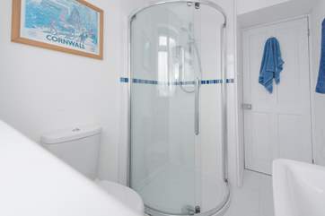 The modern shower-room.