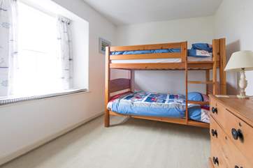Bedroom 2 with bunk-beds.