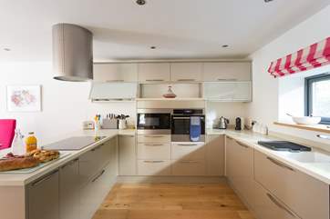 The kitchen area is fully equipped.