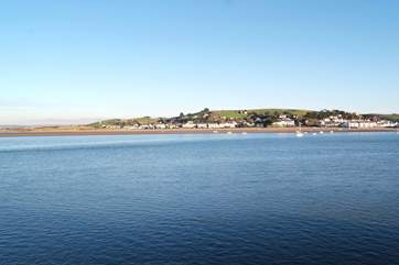 Across the estuary, reached by a lovely seasonal passenger ferry, is Instow, where there are wide sandy beaches.