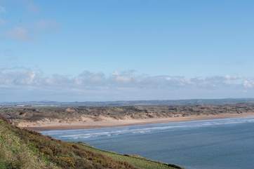 North Devon's beaches are as good as any in Cornwall for surfing! Endless stretches of golden sand and rolling waves.