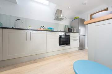 The kitchen.