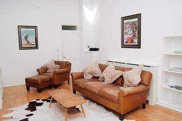 Very comfortable furniture in the sitting-room.