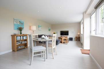 Open plan living.