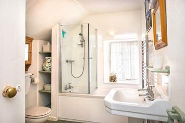 The family bathroom.