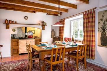 The cottage dining-room.