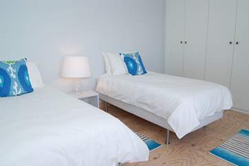 The built-in storage makes the most of the space.