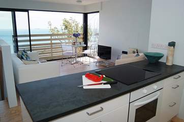 The view from the kitchen when preparing lunch is pretty good too.