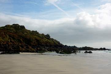 You don't have to wander far to dip your toes in the sea.