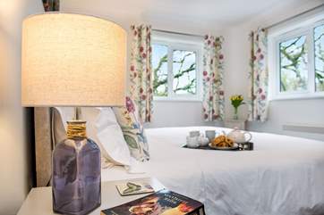 Bedroom 2 can either be made up as a super king size double bed or 2 single beds