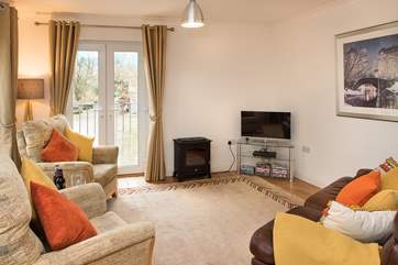 Plenty of room in the lounge for all to chill out and relax