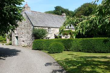 The drive down to Lavethan Mill will assure you that you have booked something a little bit special and so private.