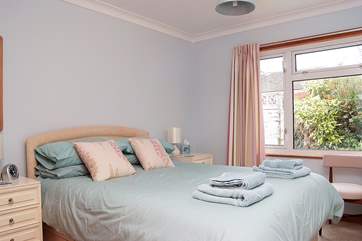 The double bedroom.