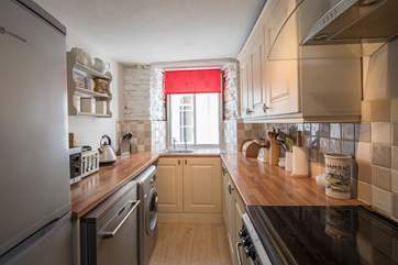 The kitchen is fully equipped with everything you may need.