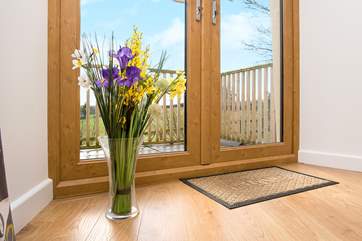 You'll enjoy the view over the garden and beyond.