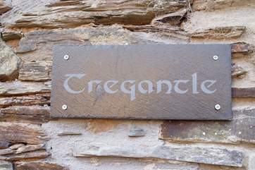 The name sign for Tregantle.