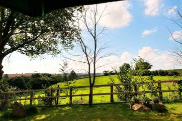 Wonderful views from the garden.