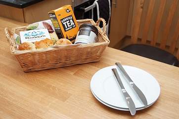 A Cornish welcome provided by the Owner.