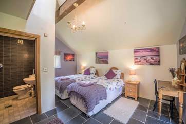 Bedroom 1 leads into a en-suite wet-room.