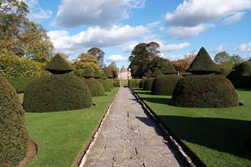 If you like visiting historic houses and gardens you will be in for a treat in this part of Somerset. This is Lytes Cary.