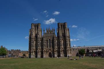 Wells Cathedral, the Bishop's Palace, and twice weekly markets make this a lovely little cathedral city to visit.
