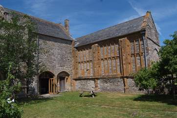 Muchelney Abbey is very close by. This part of Somerset has such a rich history.