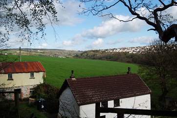 The wonderful view from the parking-area.